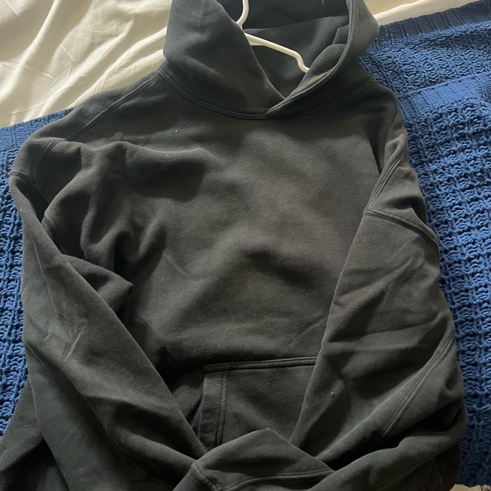 Abercrombie & Fitch Oversized Black Hoodie